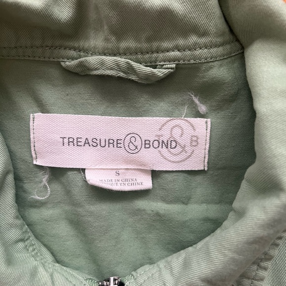Treasure & Bond green utility jacket - Picture 8 of 9